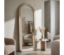 Miroir mural en velours Cloé 60 x 4 x 160 cm - MAURO FERRETTI