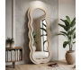 Miroir mural en velours Miki 60 x 4 x 160 cm - MAURO FERRETTI