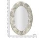 Miroir ovale en métal Argelux 87.5 x 6.5 x 128 cm - MAU-0639
