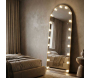 Miroir sur pieds avec led 3 couleurs Hollywood - MAURO FERRETTI