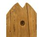 Miroir poisson en bois recyclé - 34,90