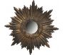 Miroir soleil oeil sorcière en polyrésine Rome 26 cm