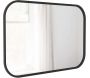 Miroir rectangulaire rebord caoutchouc 61 x 91 cm Hub