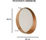 Miroir rond 80 cm Bias - ASI-2704