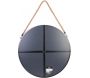 Miroir rond avec anse en jonc 50 cm - CMP-3159