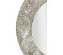 Miroir rond en métal 104 x 7 cm Argelux - 6