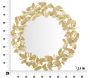 Miroir rond en métal Fogle 87 x 2.5 cm - MAU-0136