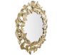 Miroir rond en métal Fogle 87 x 2.5 cm