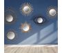 Miroir en rotin naturel Étoile - 69,90