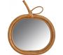 Miroir en rotin Pomme