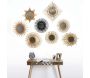 Miroir rotin vintage soleil - AUBRY GASPARD