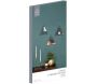 Miroir suspendu Triangle noir Louxor (Lot de 3) - 10,90
