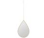 Miroir suspendu goutte doré (Lot de 3) - CMP-4755