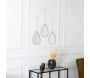Miroir suspendu goutte doré (Lot de 3) - THE HOME DECO FACTORY