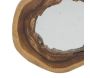 Miroir rond en teck naturel - AUB-5906