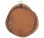 Miroir rond en teck naturel - 29,90