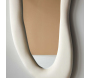Miroir en tissu beige Louisville 66 x 185 cm - 8