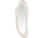 Miroir en tissu beige Louisville 66 x 185 cm