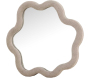 Miroir en tissu bouclette Kungsbacka 70 x 70 cm - 109
