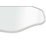 Miroir en verre et MDF 40 x 40 cm Bowed - 5