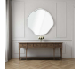 Miroir en verre et MDF 40 x 40 cm Bowed - HANAH HOME