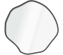 Miroir en verre et MDF 40 x 40 cm Bowed