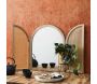 Miroir à volets en mdf et canage Bali - THE HOME DECO FACTORY