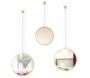 Miroirs ronds suspendus Dima (Lot de 3) - 5