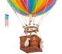 Montgolfière décorative à suspendre Floating the skies 32 x 56 cm - Authentic models