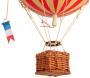 Montgolfière décorative à suspendre Floating the skies 18 x 30 cm - AUT-0104