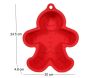 Moule à gateau en silicone Bonhomme pain d'épices - 4,19