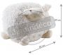 Mouton en coton blanc Shaggy - AUBRY GASPARD