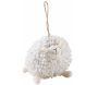Mouton Shaggy à suspendre en coton blanc