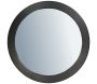 Miroir rond bord large en métal 50 cm - IDE-0212