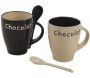 Mug à chocolat en grès (Lot de 2)