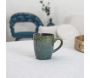 Mug en grès vert Elia (Lot de 6) - 18,90
