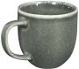 Mug en grès vert Au grès du temps 30 cl (Lot de 6) - 23,90