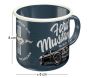 Mug publicitaire en métal émaillé 360 ml - Nostalgic Art