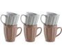 Mug vintage en grès 340 ml  Terrazzo (Lot de 6)