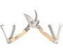Multi-outils en acier inoxydable et bois de frêne