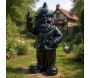 Nain de jardin en résine F*ck 16 x 12 x 32 cm - STOOBZ