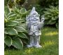 Nain de jardin en résine 13 x 11 x 31 cm Peace - STOOBZ