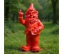 Nain de jardin en résine F*ck 16 x 12 x 32 cm - STOOBZ