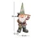 Nain de jardin en résine jardinier 40 cm - IMH-0267