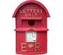 Nichoir boite à lettres britannique rouge - 5