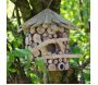Nichoir demi-rond en bois d'albésia à accorcher - 21,90