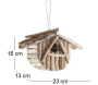 Nichoir oiseau en bois flotté - AUBRY GASPARD