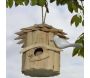 Nichoir rond en bois d'albésia - 28,90
