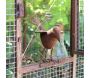 Oiseau décoratif en fer forgé rouillé - 17,90