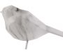 Oiseau en résine blanc effet marbre Origami - 24,90